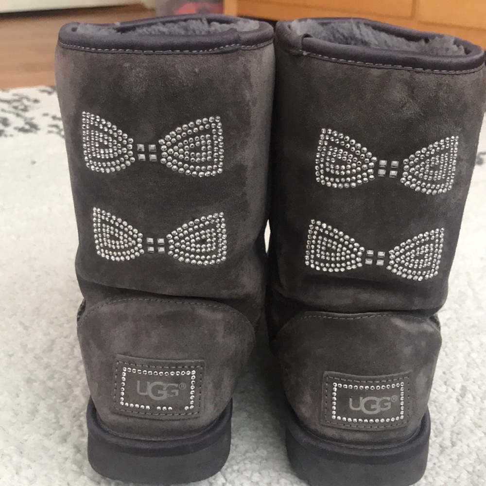 Uggs with Swarovski crystals